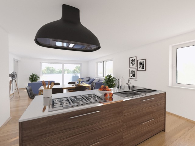 3D Visualisierung PH Innen Robert Stolz Gasse Graz Partl Baumeister GmbH