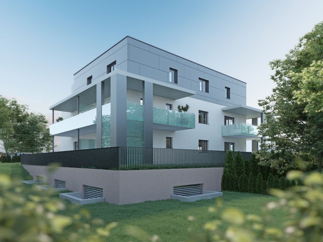 3D Visualisierung Aussen Nord Robert Stolz Gasse Graz Partl Baumeister GmbH