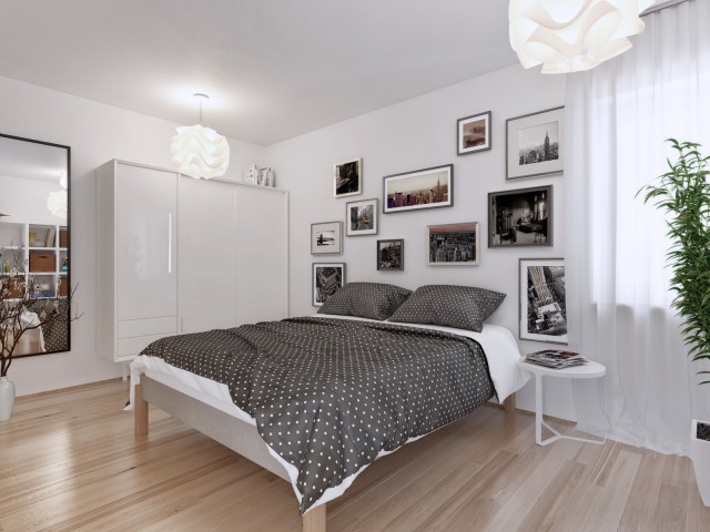 3D Visualisierung Leitring Schlafzimmer