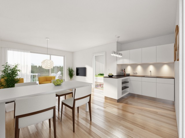 3D Visualisierung Leitring Wohnraum